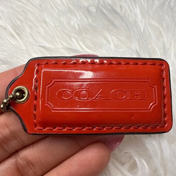 2" COACH Fob Bag Charm Hang tag Hangtag - Picture 1 of 2